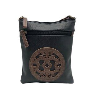 Mimi x Jules Black PVC Crossbody Bag